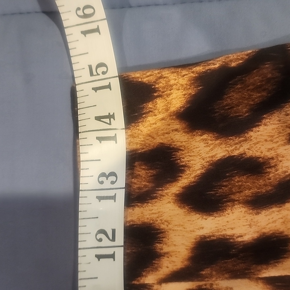 Zara Leopard Pencil Skirt Made In Spain Medium EUC - Picture 7 of 10